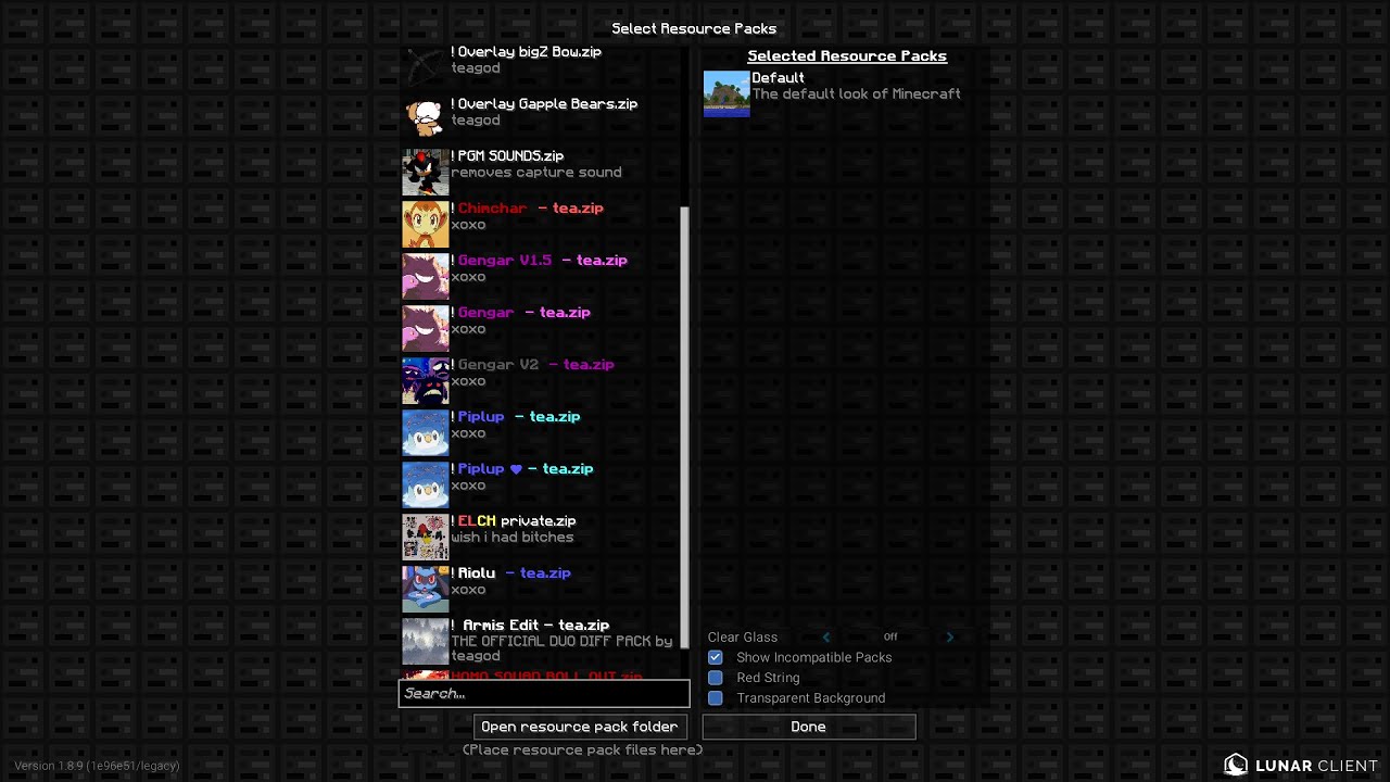 All My Stratus Packs (Pokemon + NEW Overlays + Old Pack)
