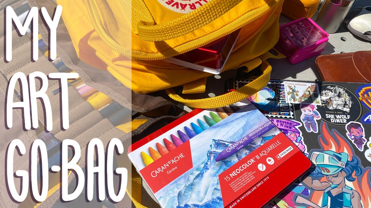 What's in my art go bag? 2025