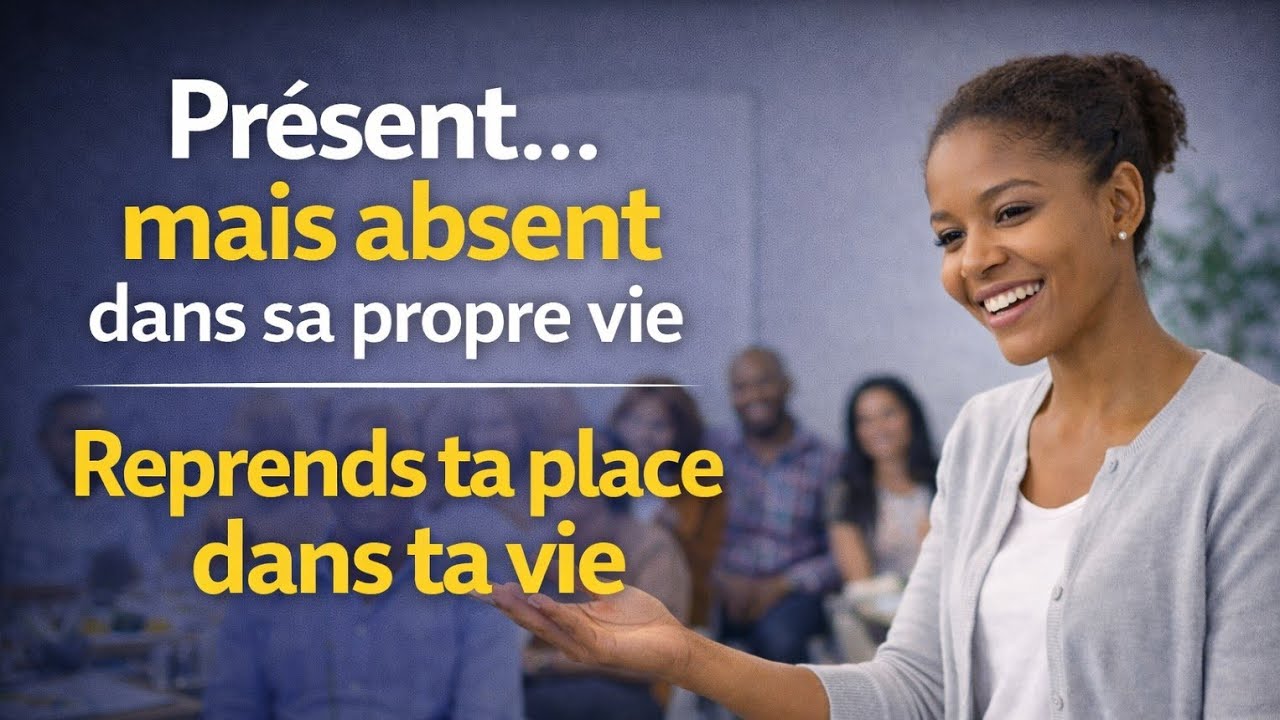 Présent... mais absent dans sa propre vie: Arrête de t'effacer et Reprend ta place dans ta vie