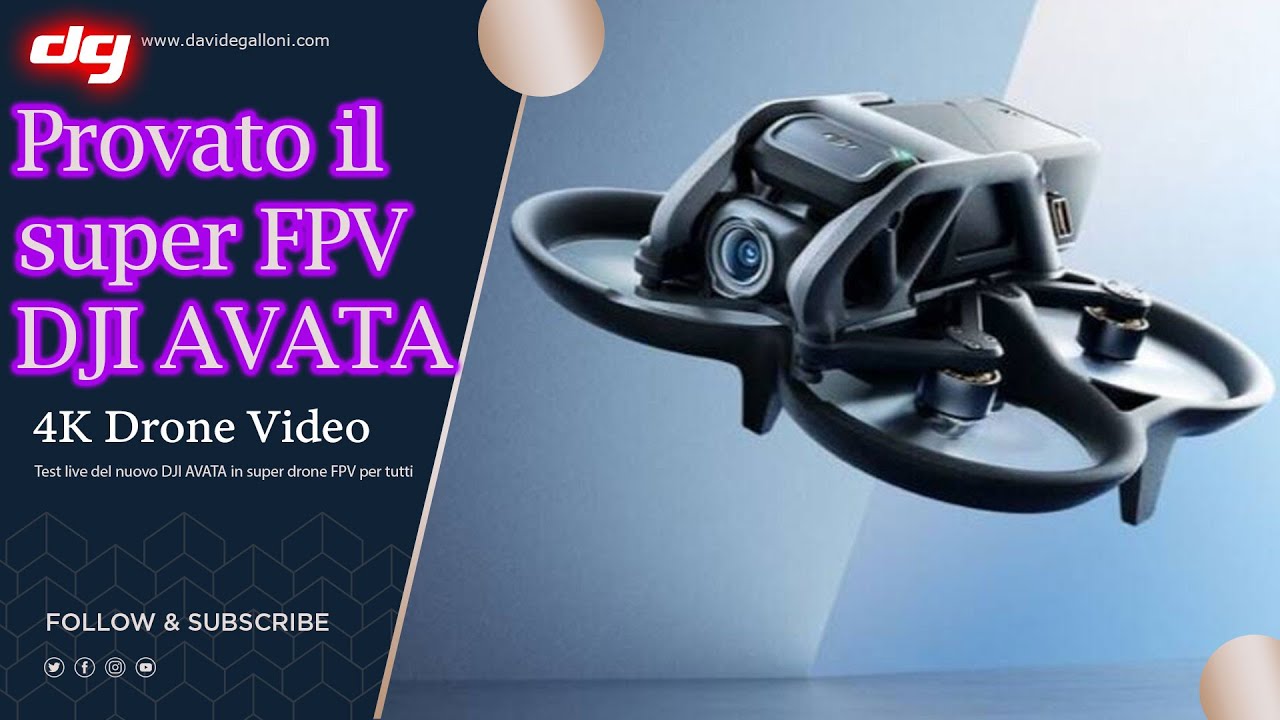 VIDEODRONE 4K - Prova sul campo del nuovo DJI AVATA