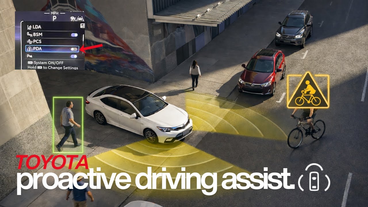 What is Toyota's Proactive Driving Assist? (PDA) How do I turn it off?