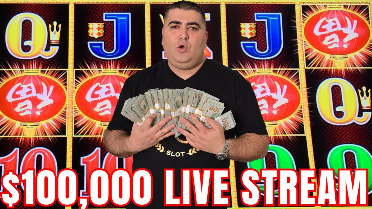 🔴$100,000 Live Stream & MEGA JACKPOTS On Dragon Link- $1,250 A Spins