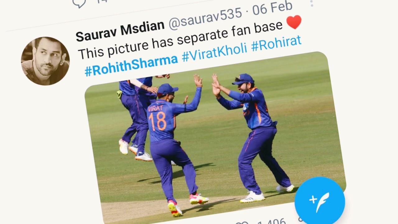 Twitter user praised #rohitsharma after victory against #westindies