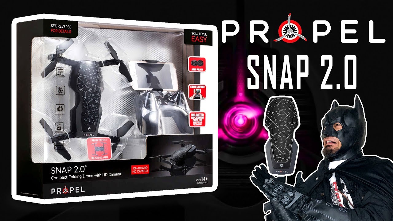 Propel Snap 2.0 Compact Drone With HD Camera