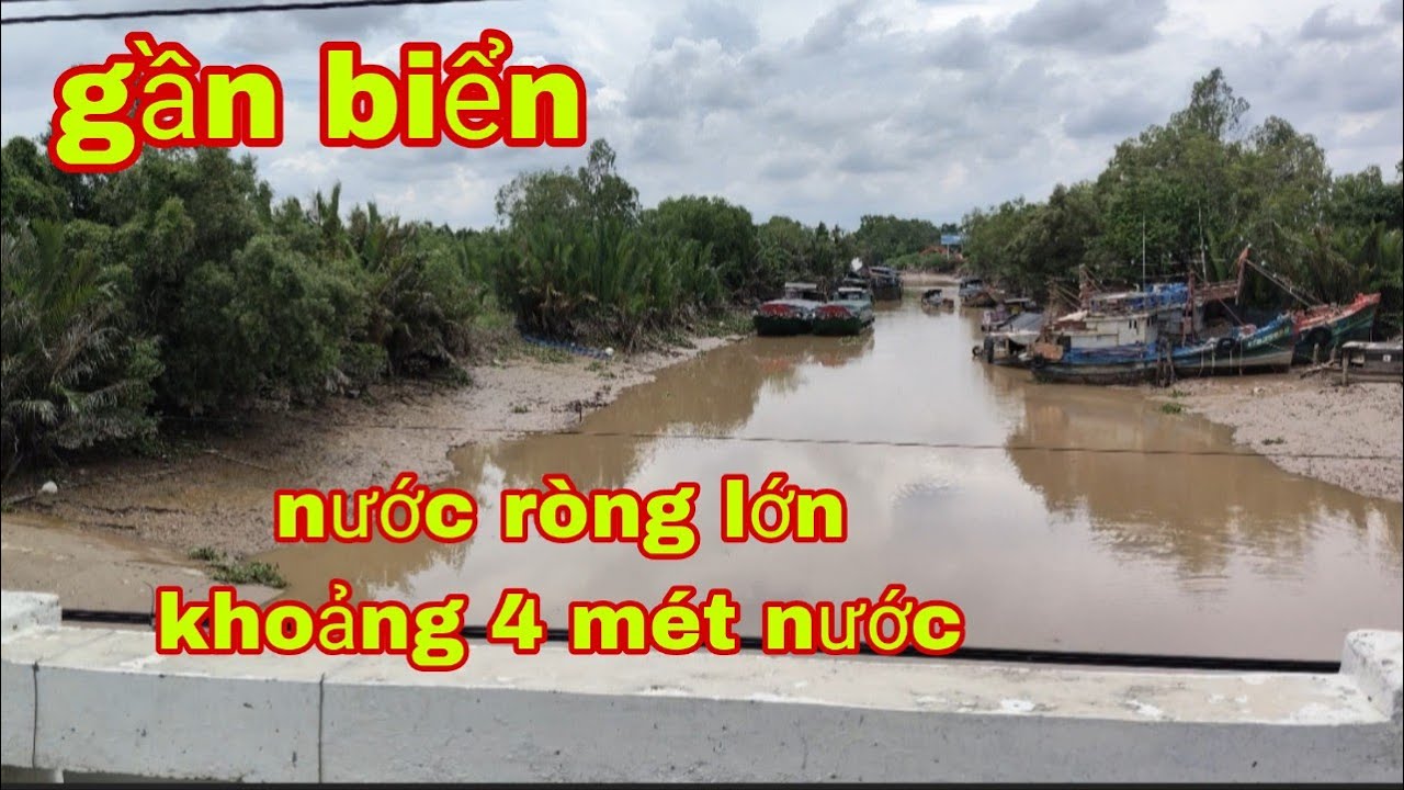 Mỗi lần nước ròng là khoản 4 mét
