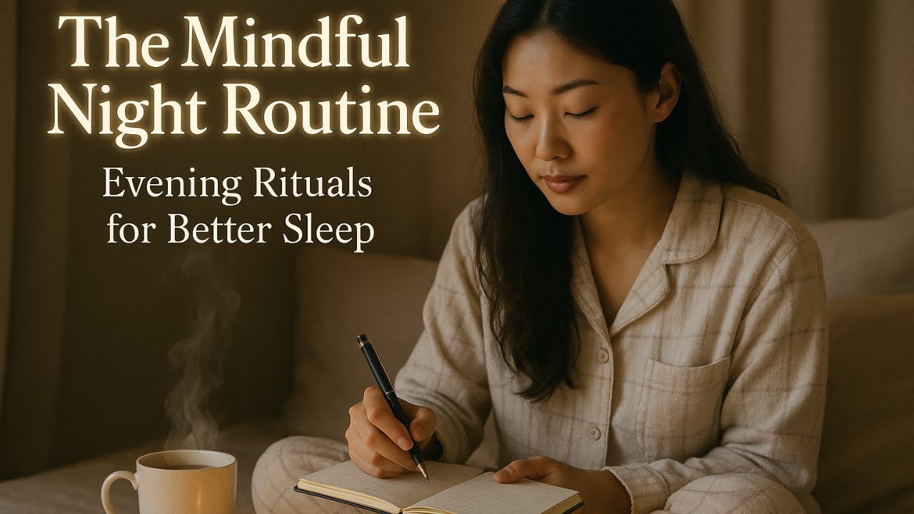 The Mindful Night Routine- Evening Rituals for Better Sleep ( Audio Book)
