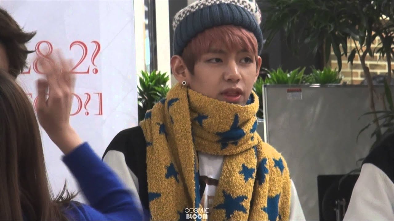131120 김포공항 팬싸인회 노래하는 태형