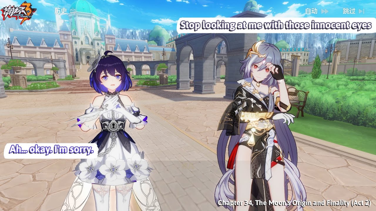 Even Senti can't handle Seele's cuteness