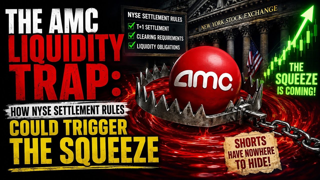Ловушка ликвидности AMC: как правила расчетов NYSE могут спровоцировать шорт-сквиз