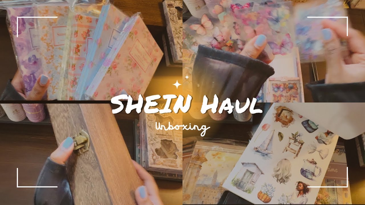Huge Craft Supply Haul || SHEIN HAUL #trending #fyp @ShahanasCraftKingdom