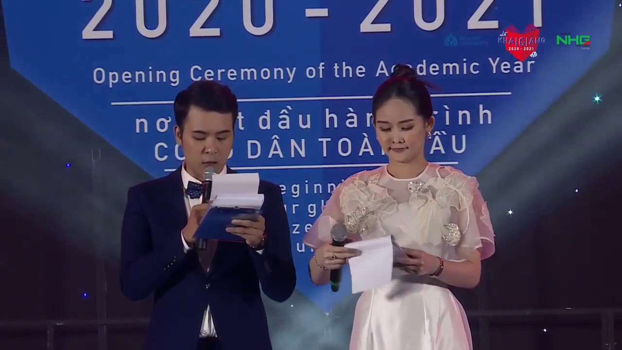 Clip Lê Âu Ngân Anh nói tiếng Anh