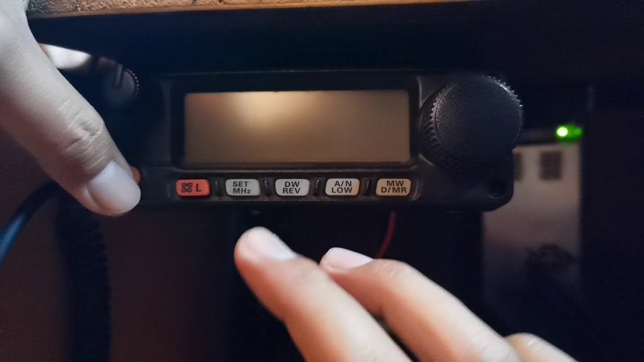 Setting RF Gain Yaesu FT2900