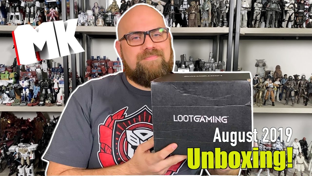 Loot Gaming August 2019 Button Smash Unboxing
