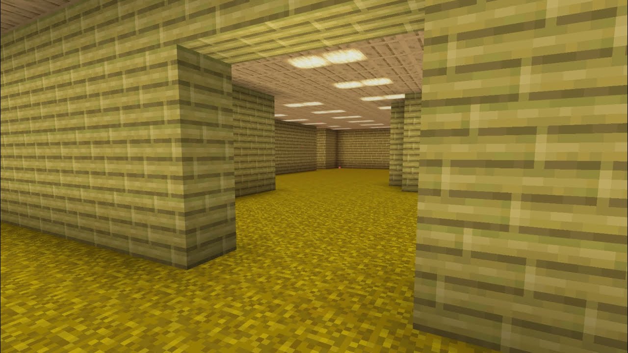 Minecraft Backrooms Found Footage