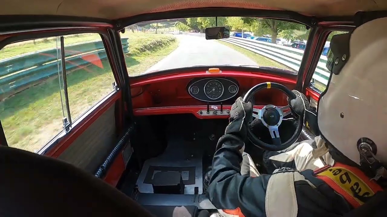 Prescott Hillclimb Mini Festival in a 1960 Austin Mini