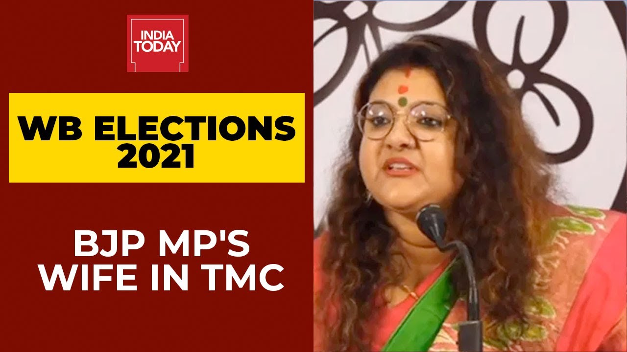 BJP MP Saumitra Khan's Wife Sujata Mondal Khan Joins Trinamool Congress | Breaking News