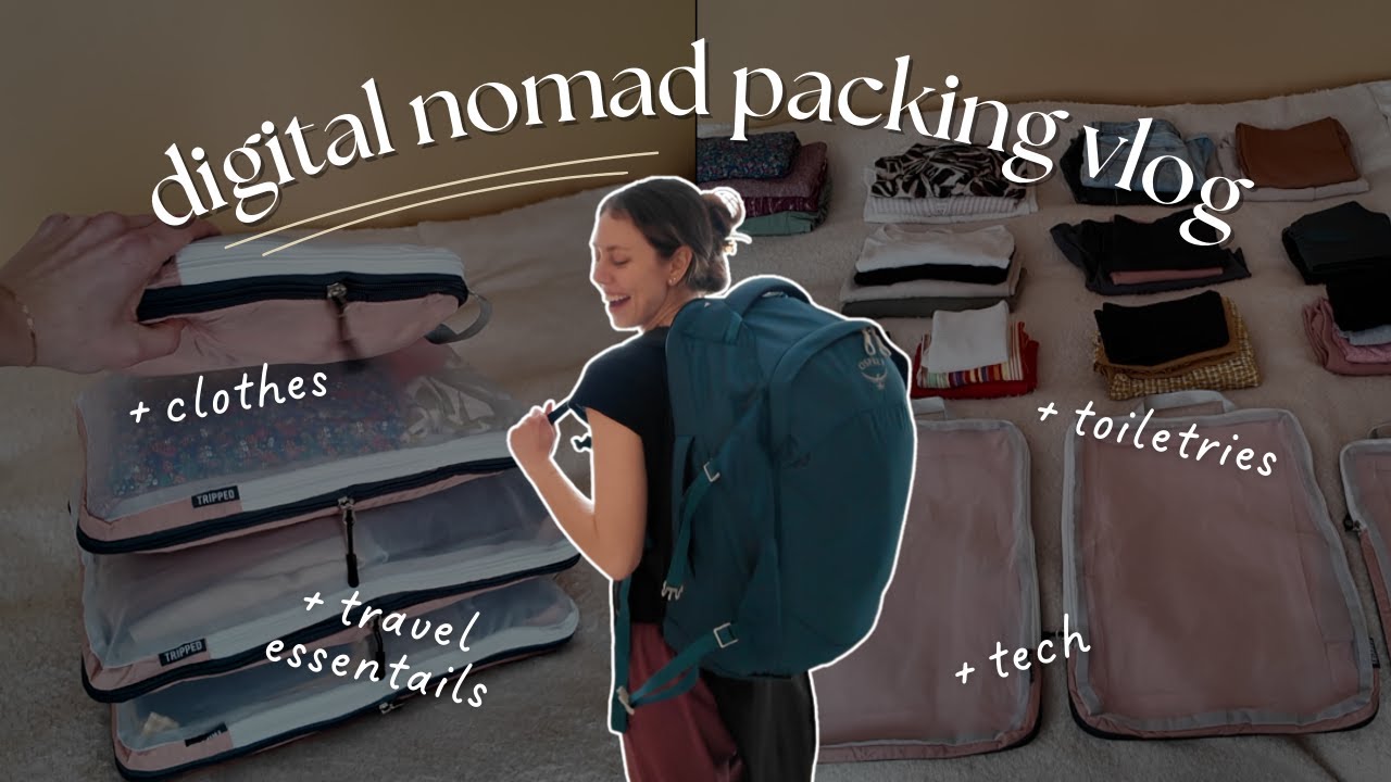 pack with me for two months in mexico! | solo female travel packing vlog
