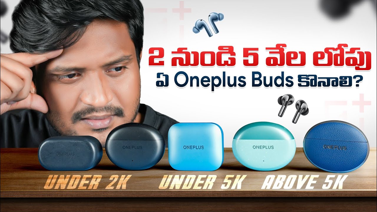Best Oneplus TWS Ear Buds To buy in 2025 || Best Tech in Telugu