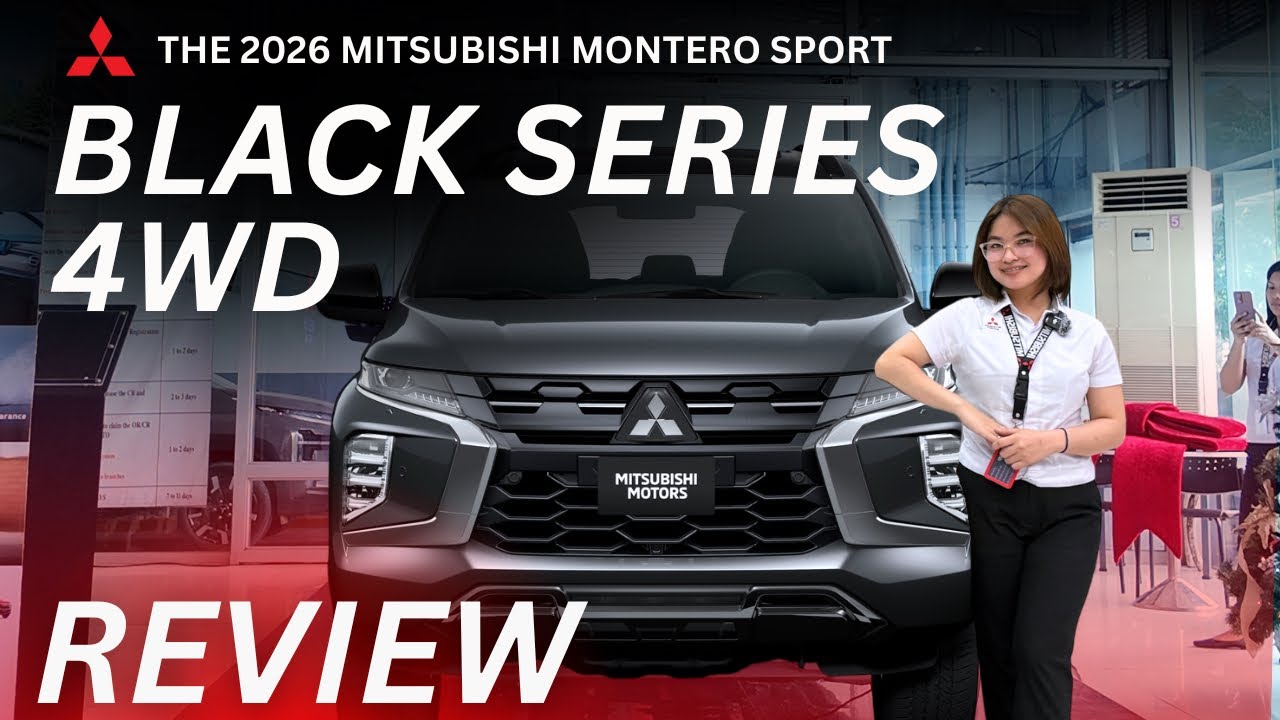 2026 #MITSUBISHI #MONTERO SPORT BLACK SERIES 4WD AT | REVIEW - PANOORIN MO! 