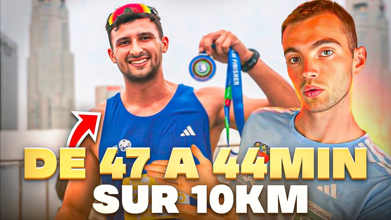 6 min de gagnées sur 10kms 