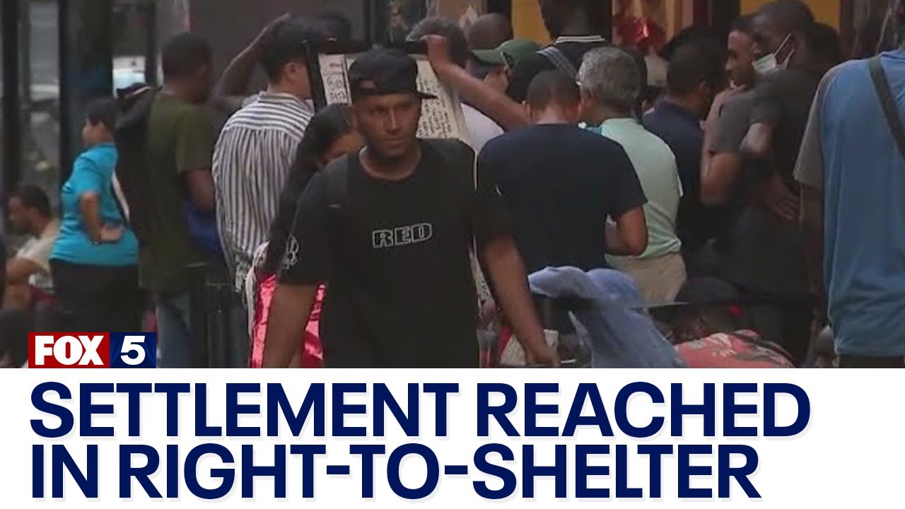 NYC reaches settlement in right-to-shelter law