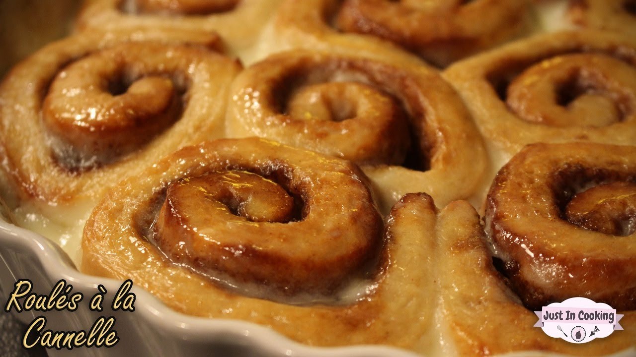 Recette des Roulés à la Cannelle ou Cinnamon Rollls