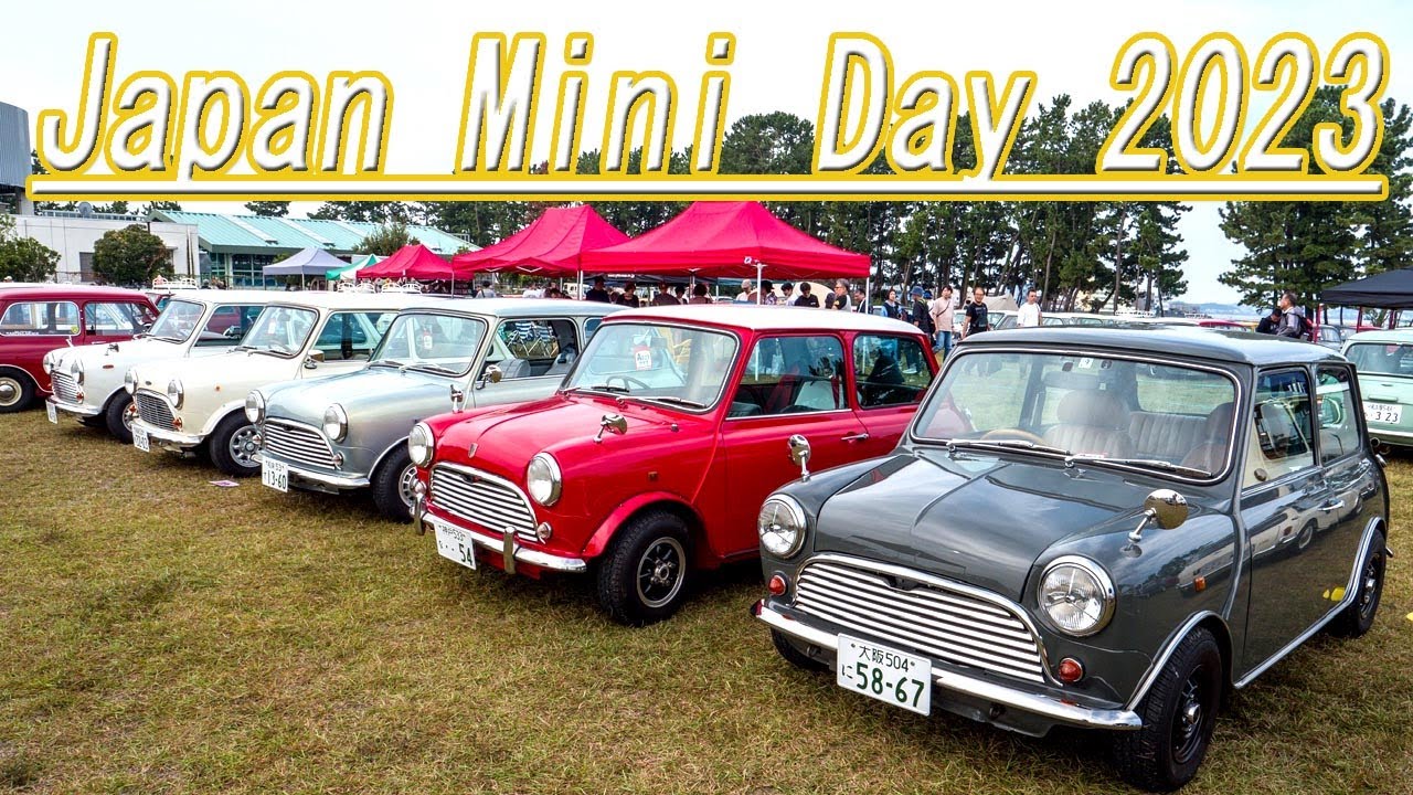 ジャパンミニデイ 浜名湖 2023 Japan mini day 2023 Becheree #classicmini #rovermini #クラシックミニ #ローバーミニ #ミニ #カスタムミニ
