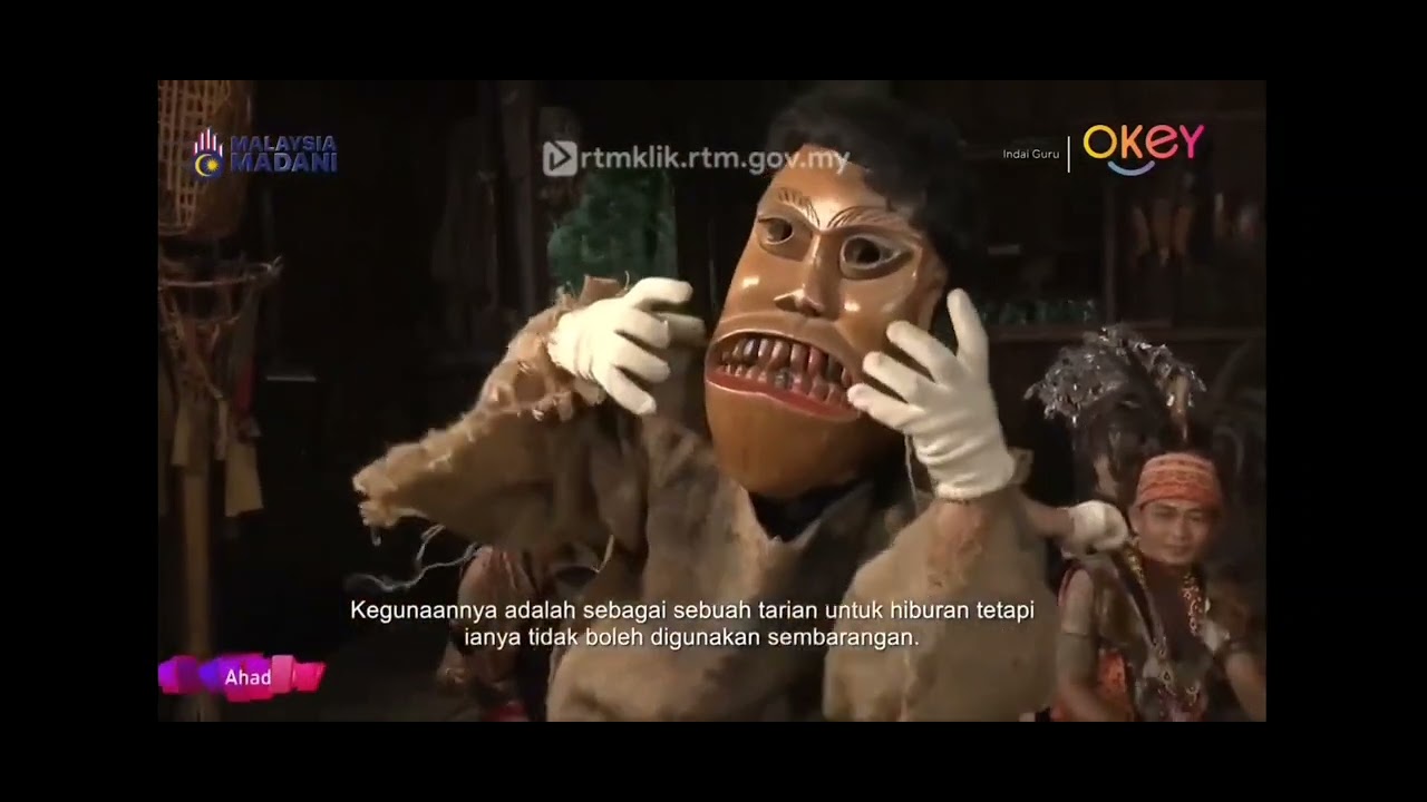 The Dayak Spiritual Mask (indai Abau)