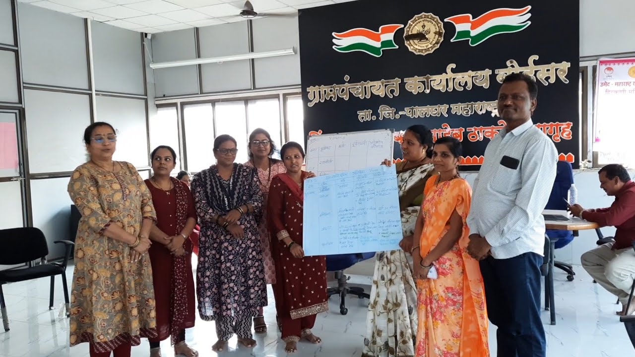 प्रभागसंघ दूरदृष्टी प्रशिक्षण, हिरकणी महिला प्रभागसंघ, बोईसर, ता. जि. पालघर 