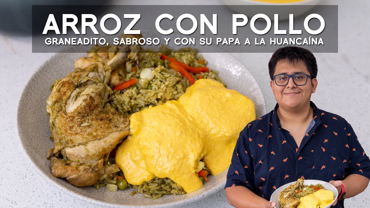 COMO PREPARAR ARROZ CON POLLO GRANEADITO Y DELICIOSO | ALEXANDER QUESQUÉN | ACOMER.PE