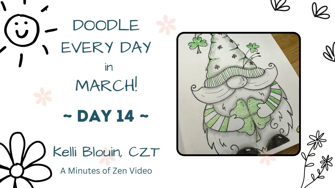 Doodle a Day! March Challenge! Day 14.