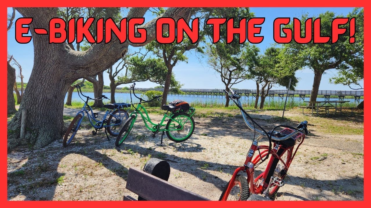 Hugh S. Branyon Trail on an E-Bike @   Orange Beach and Gulf Shores, Alabama