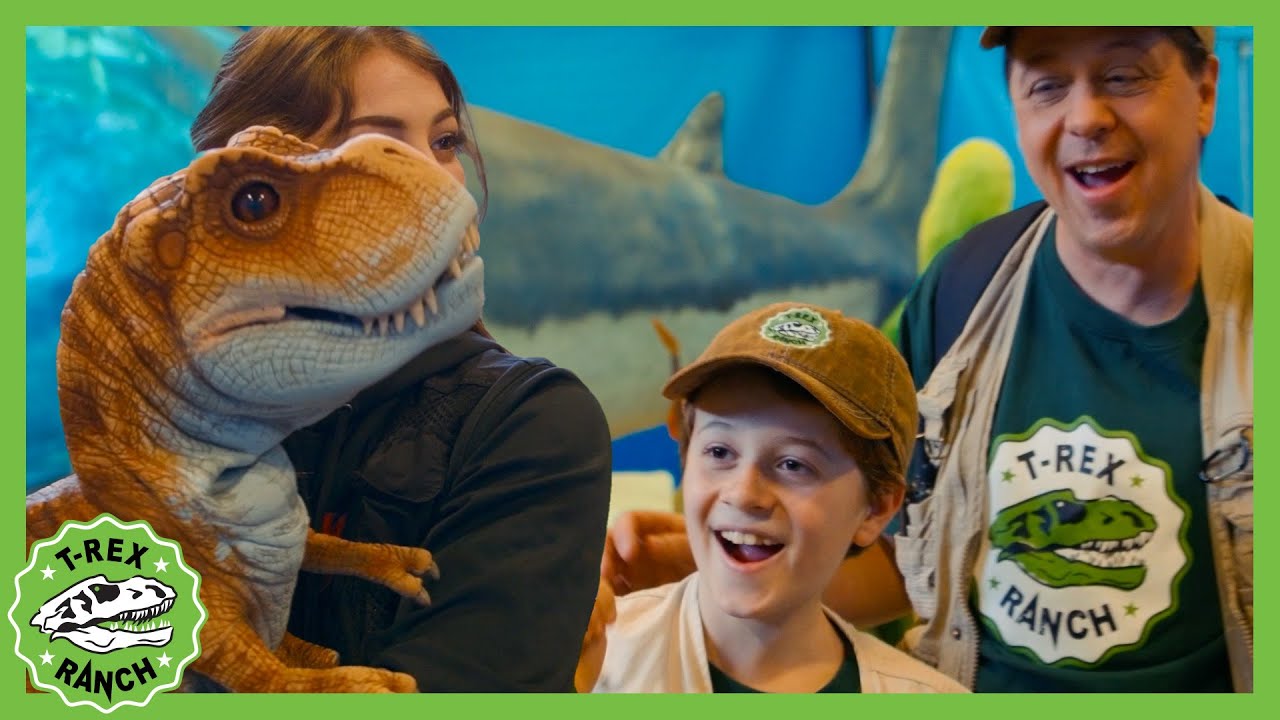 Let's Go Visit Jurassic Quest | 🦖🦕 T-Rex Ranch Dinosaur Videos