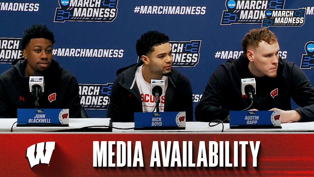 NCAA Round 1 Media Availability || Wisconsin Basketball || March 18, 2026