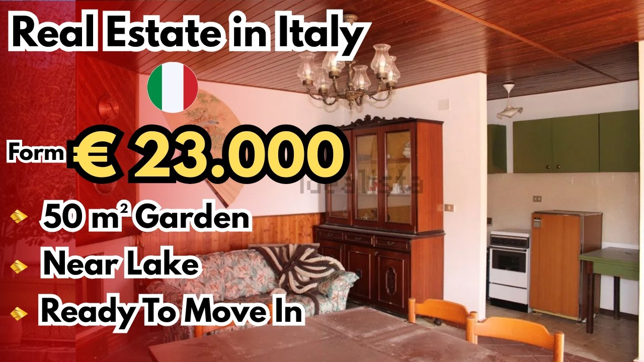 Form €23.000 Ready to move RealEstate In Italy 2026 | Cheapest House Tour in Italy 2026