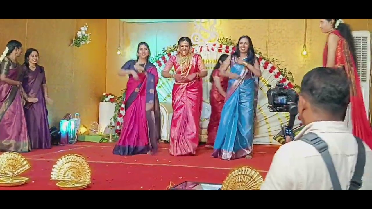 അവസാനം വരെ കാണനെ മണവാട്ടിയുടെ എനർജി വേറെ ലെവൽ...