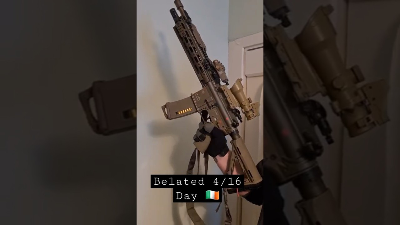 Tokyo Marui HK416 Delta Custom for 4/16 Day. ⚠️ Airsoft Replica ⚠️ #airsoft #milsim #tokyomarui