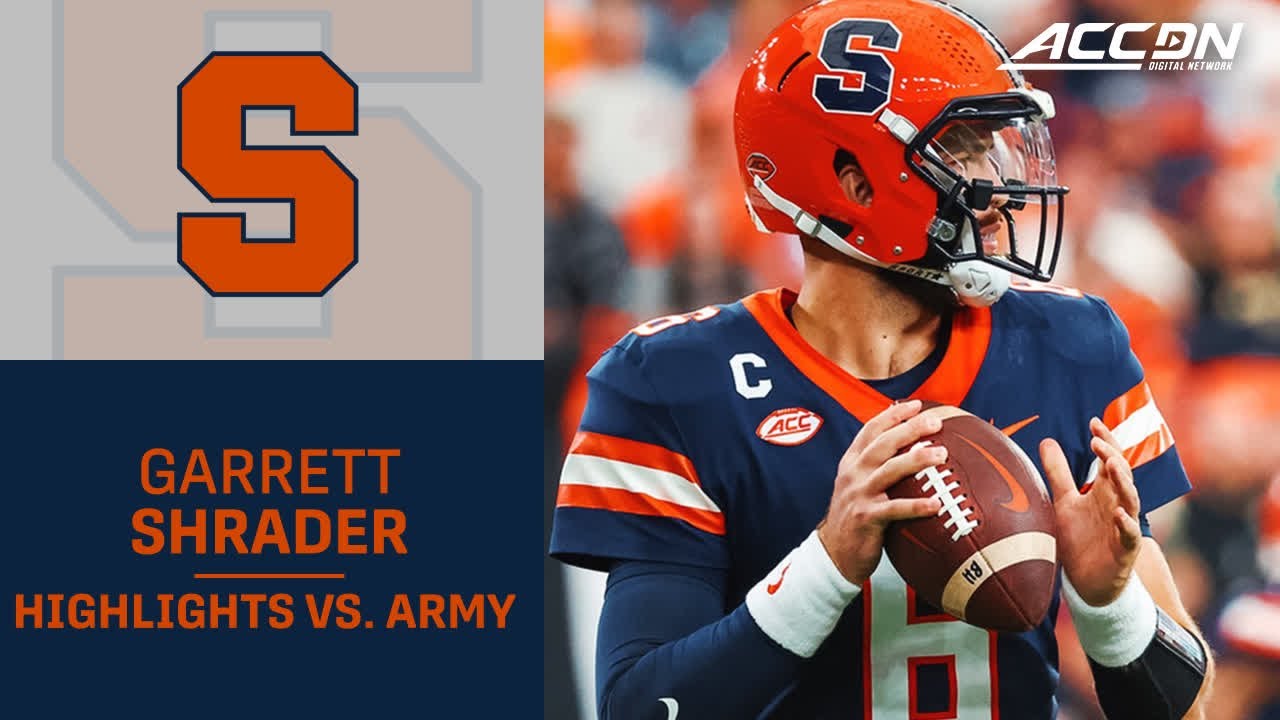 Syracuse QB Garrett Shrader Carries The Orange To Another Win