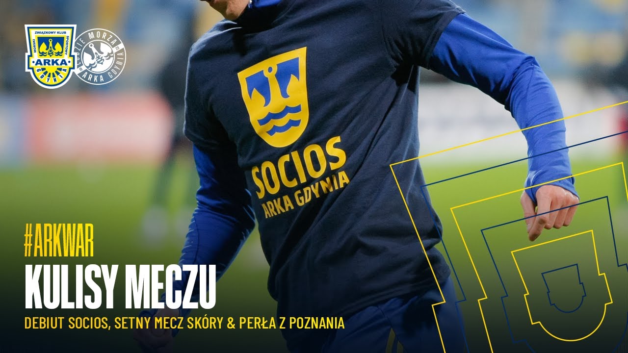 ARKA GDYNIA - WARTA POZNAŃ 3:0. KULISY MECZU