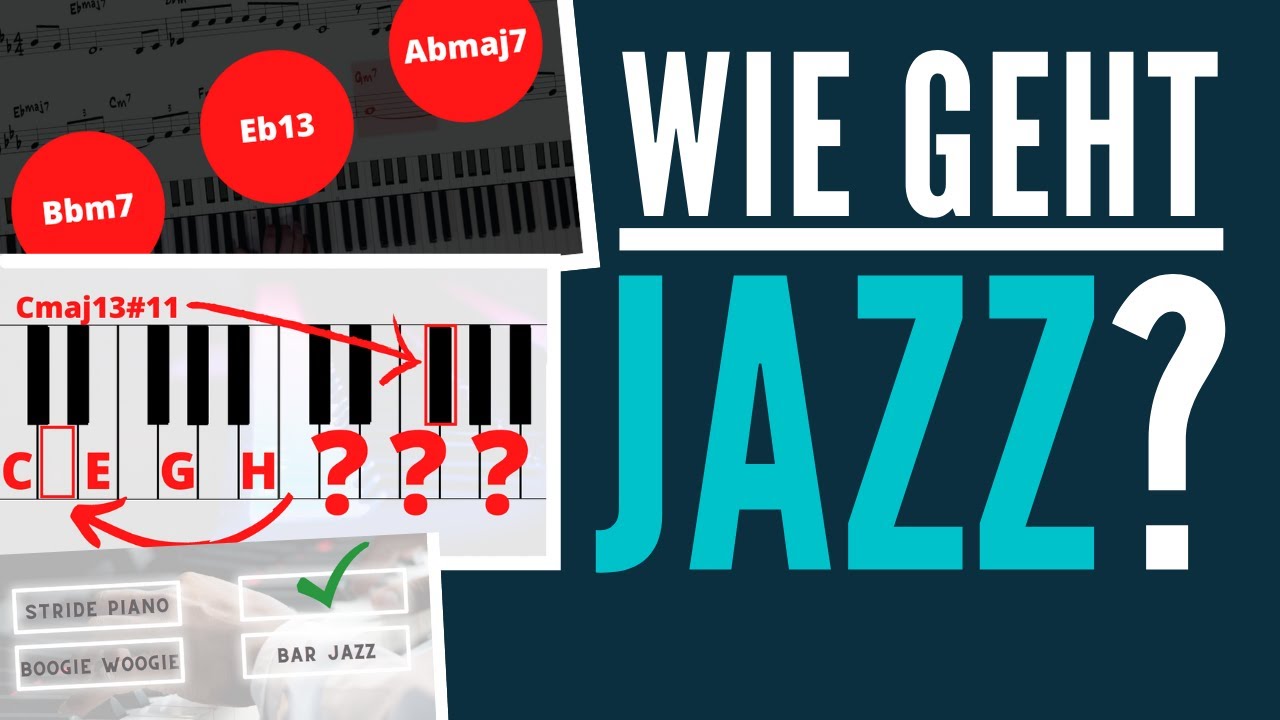 Wie Du Jazz Piano spielst (Formel enthüllt) 😎