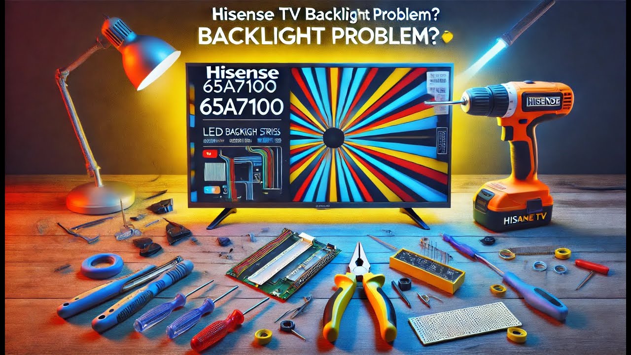 🔧 How to Repair Backlight on Hisense 65A7100 TV | Easy Fix Guide! 📺✨