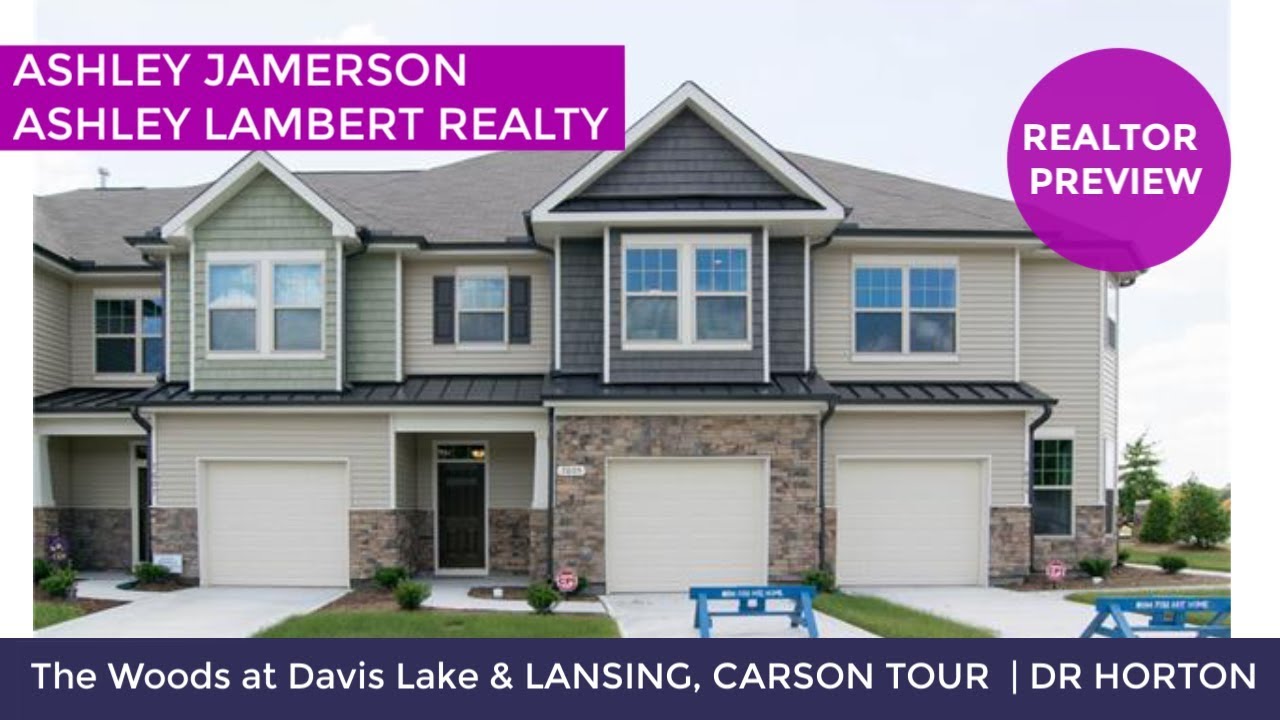 New Construction Townhomes For Sale in Charlotte, NC | The Woods at Davis Lake | #SoldByAshley