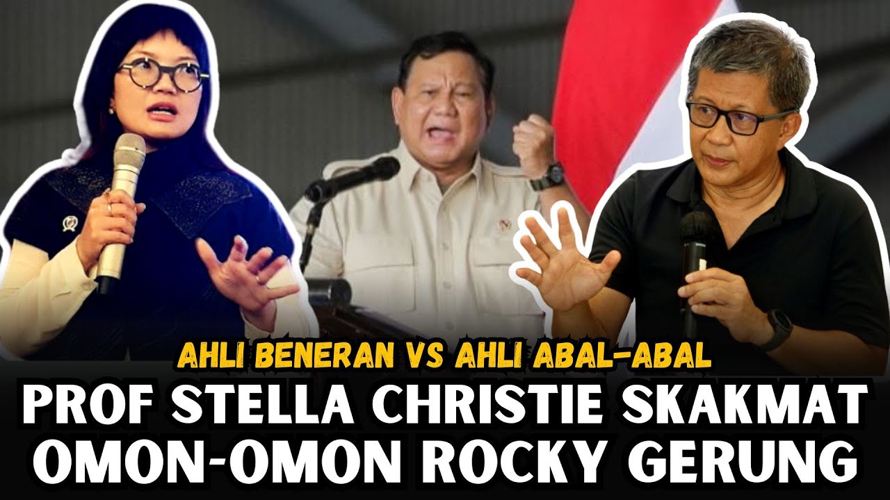 PROF STELLA CHRISTIE BUNGKAM ROCKY GERUNG YANG OMON-OMON SOAL IQ