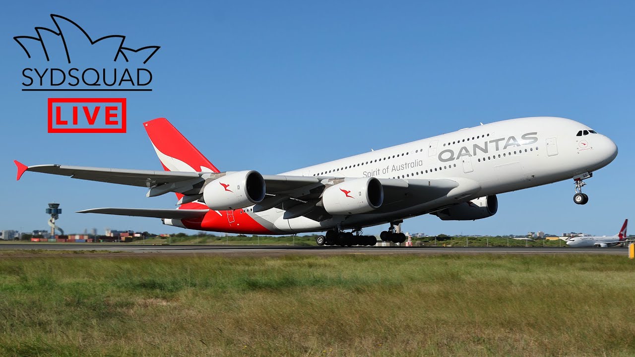 [4K/60] Winter Sunrise Plane Spotting @ Sydney Airport! Live Plane Spotting Highlights in 4K!