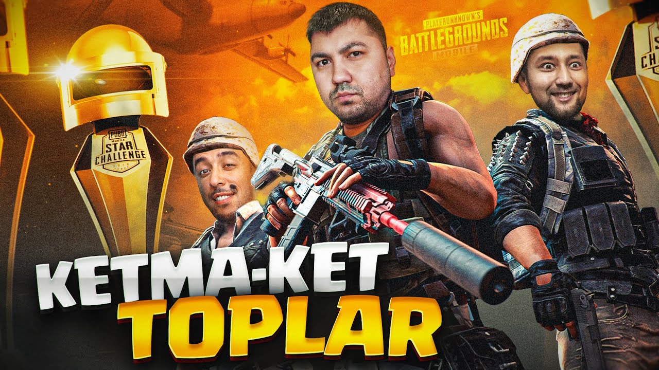 PUBG MOBILE / KETMA KET TOPLAR / UZBEKCHA LETSPLAY