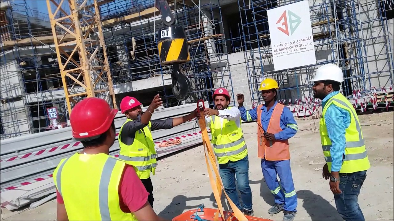 TOWER CRANE OPERATOR RESCUE DRILL 2017 M3B