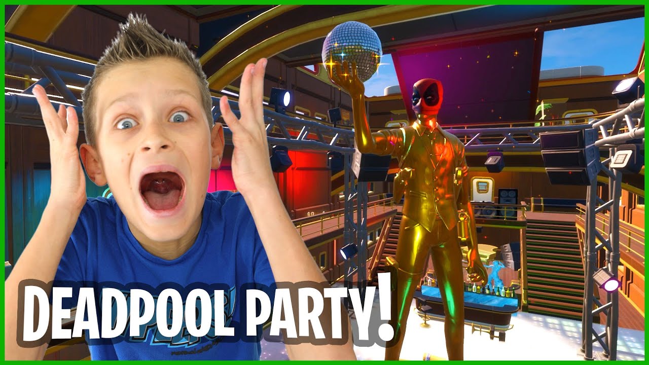 DEADPOOL PARTY AT THE YACHT!
