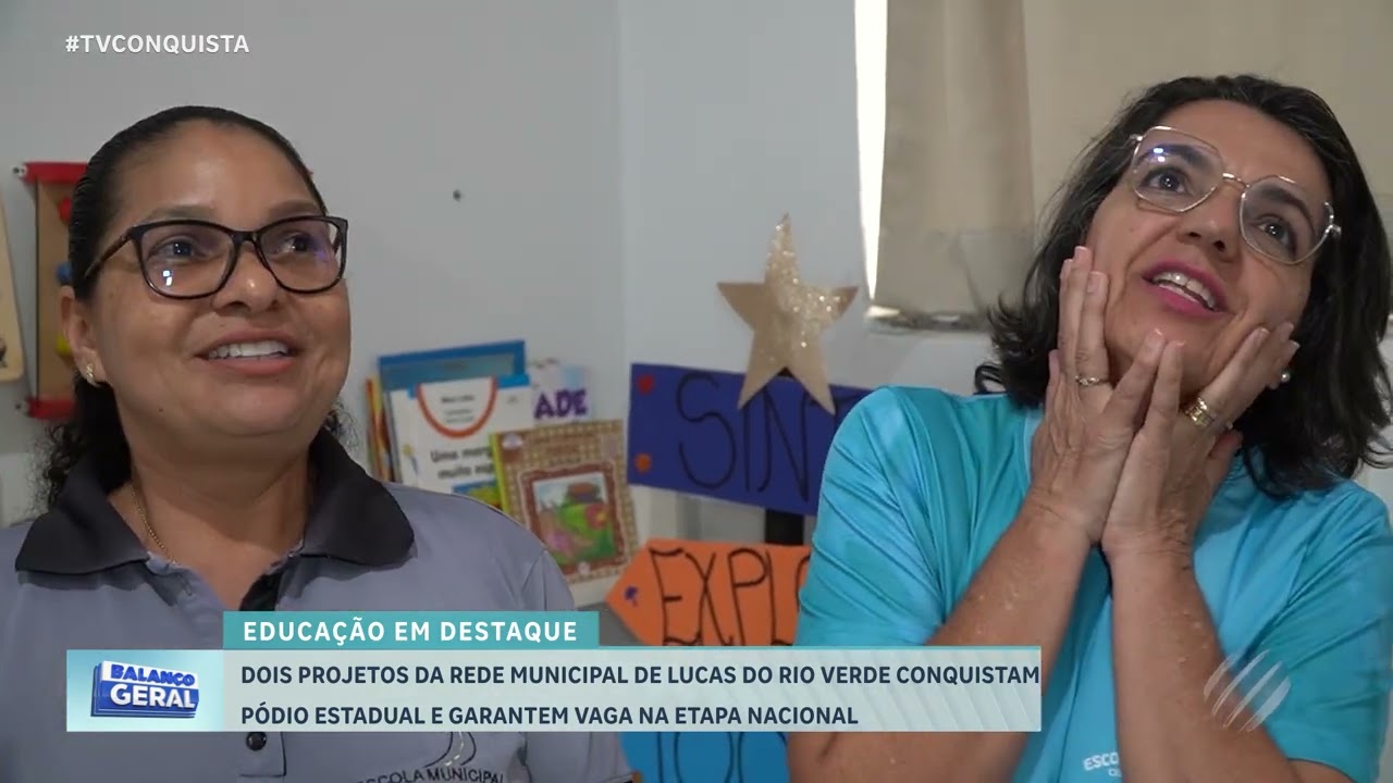 Lucas do Rio Verde é Destaque no Prêmio Educador Transformador com 2 Projetos Premiados