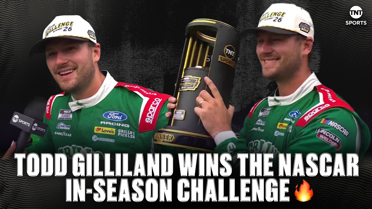 Todd Gilliland Secures the NASCAR In-Season Challenge Upset & Takes Home $1 Million 💰