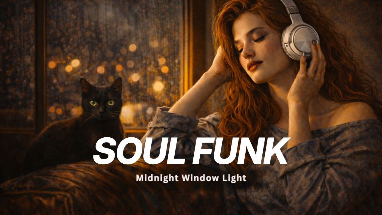 Cozy Late Night Soul Funk | Mellow Basslines & Whisper Vocals for Focus